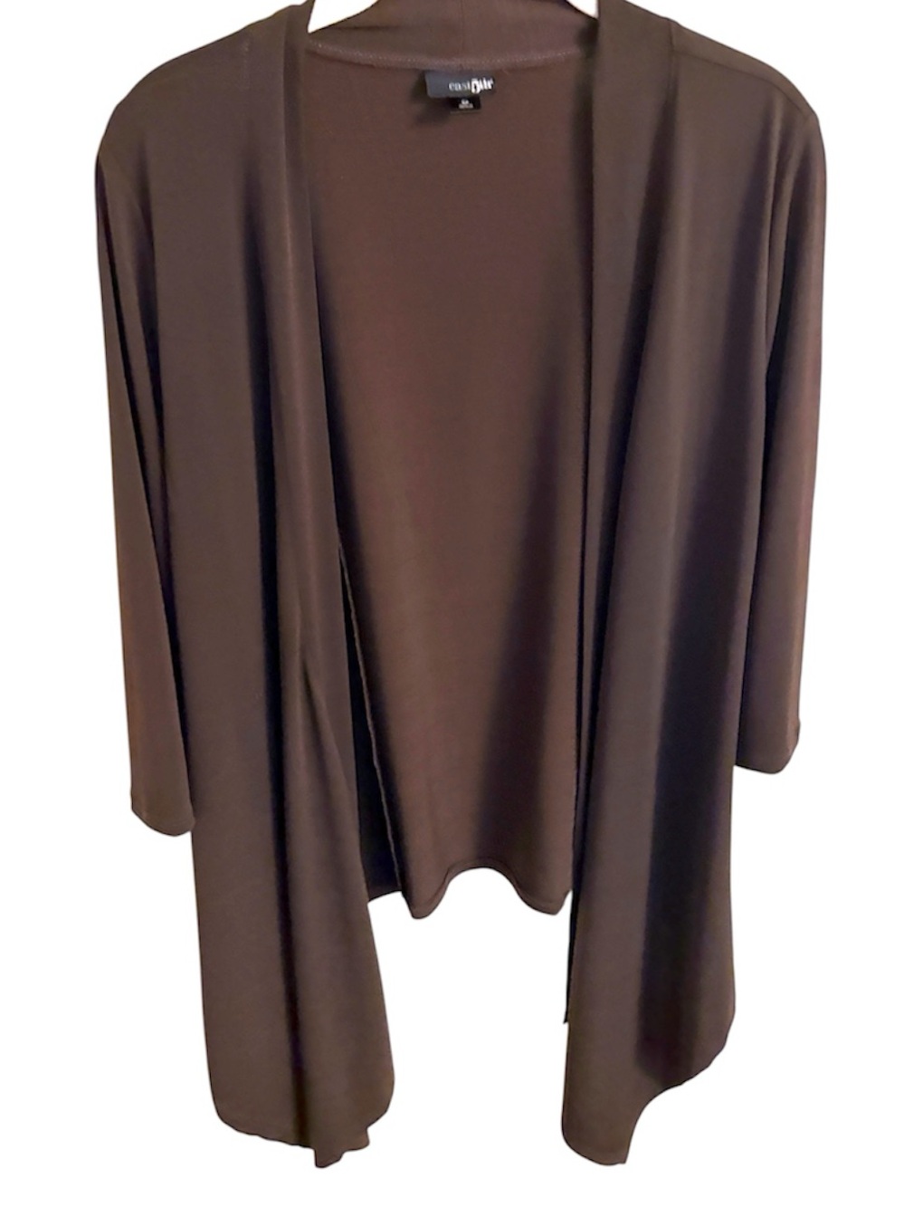 East 5th Open-Front Women's Cardigan Waterfall Style Medium